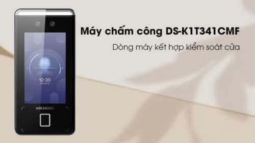 may cham cong Hikvision DS K1T341CMF kiem soat cua ra vao